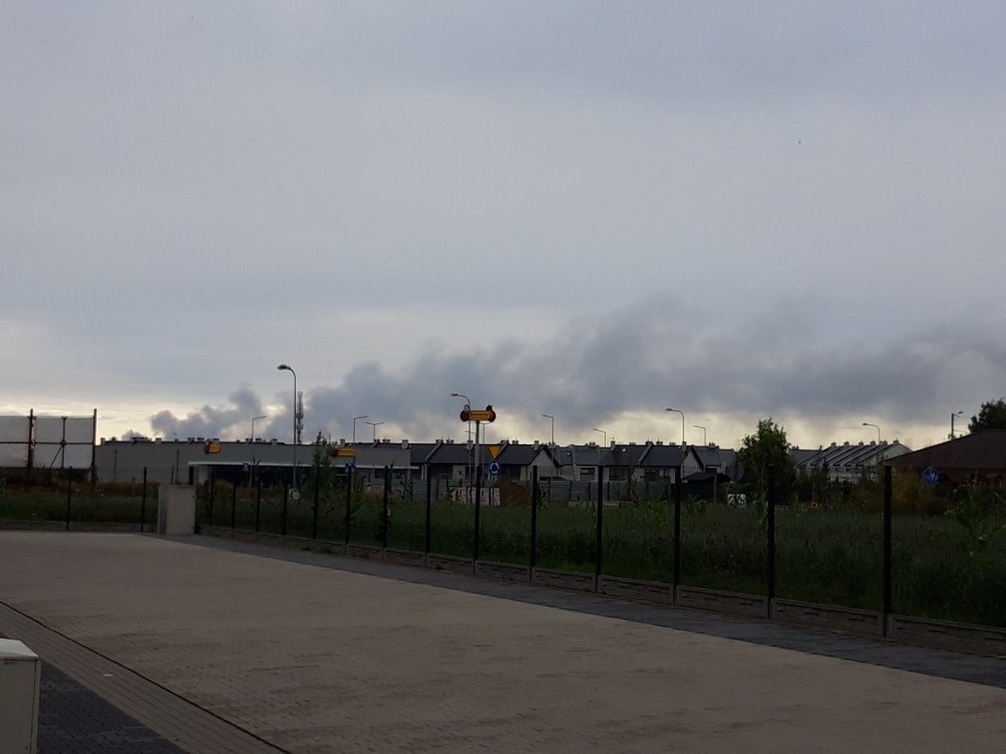 Pożar w Poznaniu /Gorąca Linia RMF FM