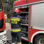 Pożar w Radomiu. Dwie osoby trafiły do szpitala