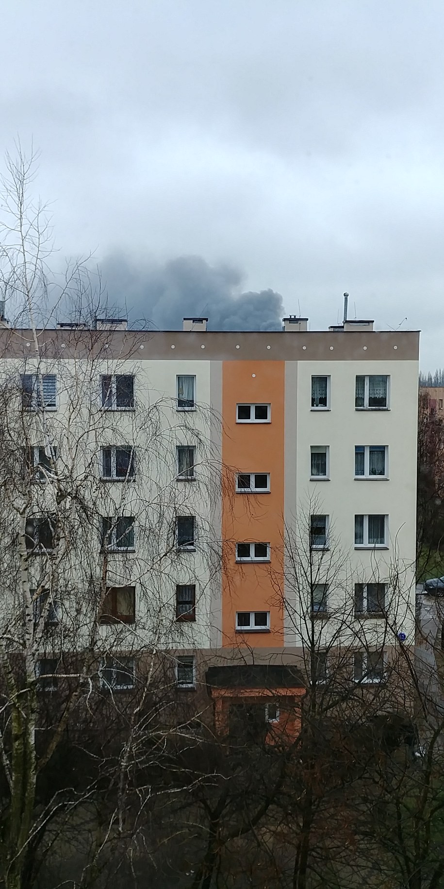 Pożar w Radomiu /Michał Słowiński /Gorąca Linia RMF FM