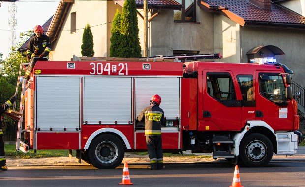 Pożar w restauracji koło Warszawy. Powodem awaria zmywarki
