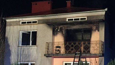 Pożar w Sanoku. Pięć osób rannych 