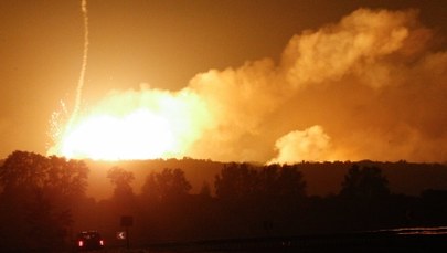 Pożar w składzie amunicji na Ukrainie. „To nie była dywersja”