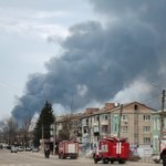 Pożar w składzie amunicji na Ukrainie. Wciąż słychać wybuchy