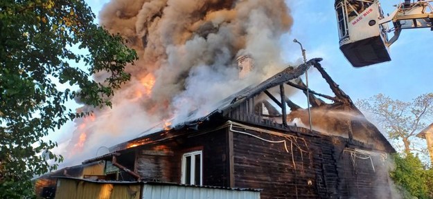 Pożar w Starachowicach /Gorąca Linia RMF FM