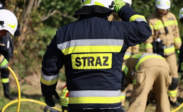 Pożar w Starogardzie Gdańskim. 20 osób ewakuowanych, 5 zabranych do szpitala