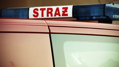 Pożar w Strzelcach Opolskich, 1 osoba poszkodowana