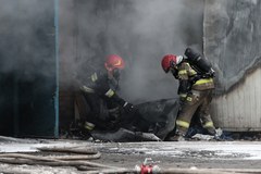 Pożar w Świętochłowicach