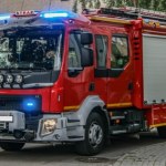 Pożar w Świętokrzyskiem. Ogień zniszczył dom