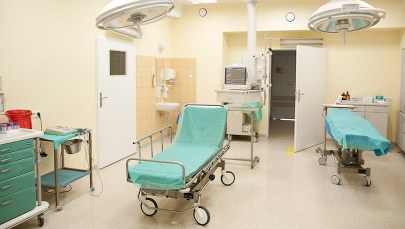 Pożar w szpitalu w Oświęcimiu