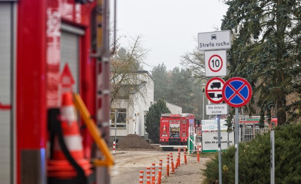 Pożar w szpitalu w Puszczykowie. Co było przyczyną wybuchów?