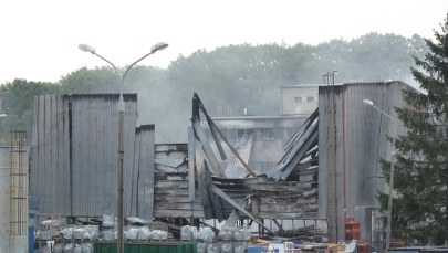 Pożar w Twardogórze. Firma zawiadamia policję o podpaleniu
