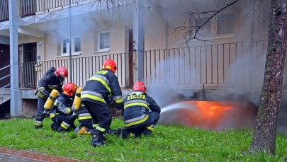 Pożar w Tychach, ewakuowano 30 osób
