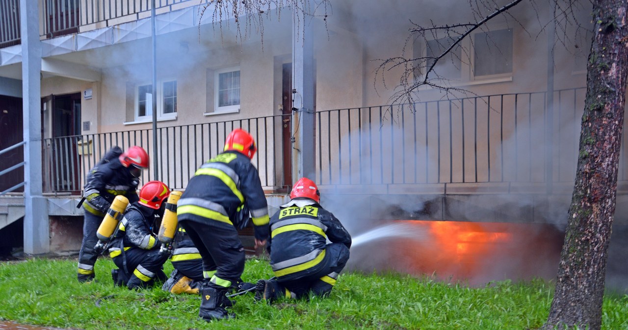 Pożar w Tychach, ewakuowano 30 osób