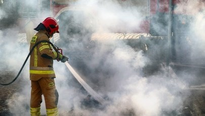 Pożar w Zabrzu. Strażacy znaleźli ciało kobiety