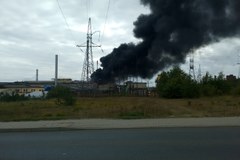 Pożar w Zakładach Górniczo-Hutniczych w Bukownie