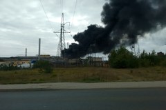 Pożar w Zakładach Górniczo-Hutniczych w Bukownie