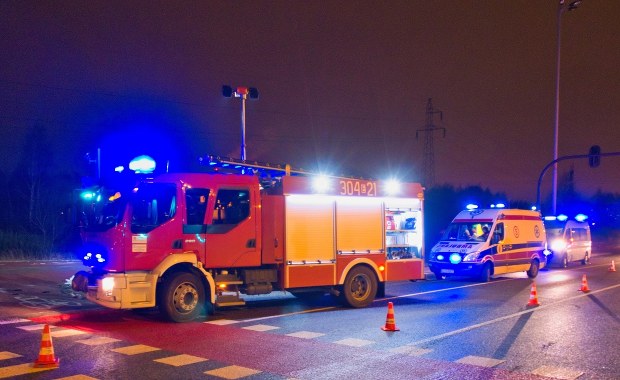 Pożar w zakładach MAN w Starachowicach. Ewakuowano ponad 30 osób