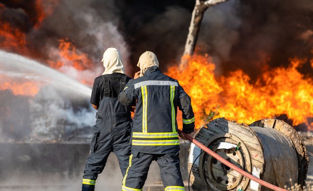 Pożar w zakładzie hodowlanym. Udało się uratować zwierzęta
