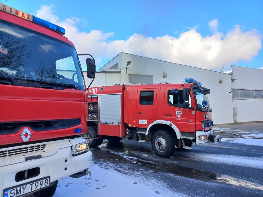 Pożar w Żarkach /foto. Gorąca Linia RMF FM /