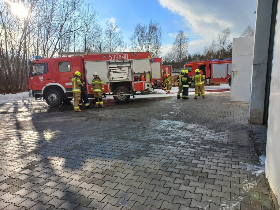 Pożar w Żarkach /Gorąca Linia RMF FM