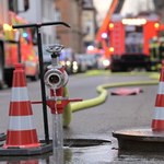 Pożar w Zaścianku. Ogień objął domy szeregowe