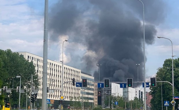 Pożar we Wrocławiu. Paliła się hala magazynowa