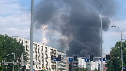Pożar we Wrocławiu. Paliła się hala magazynowa