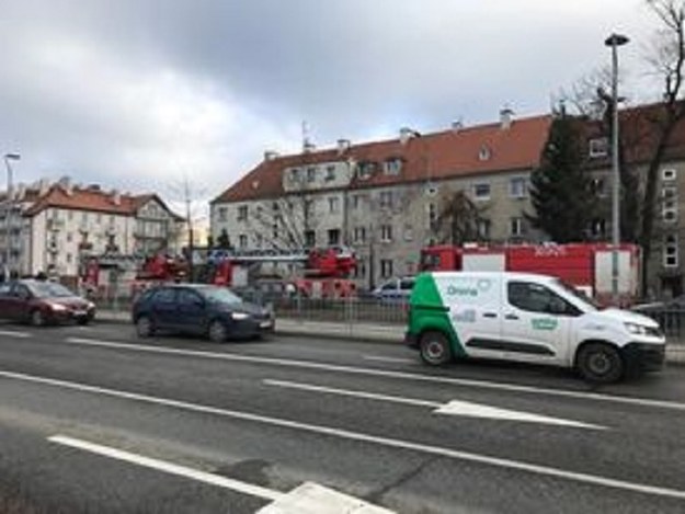 Pożar we Wrocławiu /Paweł Pyclik /RMF FM
