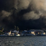 Pożar wyspy na Morzu Karaibskim. Ewakuacja setek mieszkańców