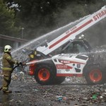 Pożar wysypiska śmieci w Nowym Miszewie opanowany. Nie ma zagrożenia