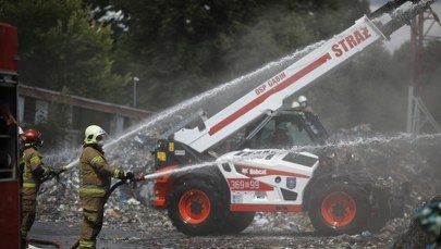 Pożar wysypiska śmieci w Nowym Miszewie opanowany. Nie ma zagrożenia