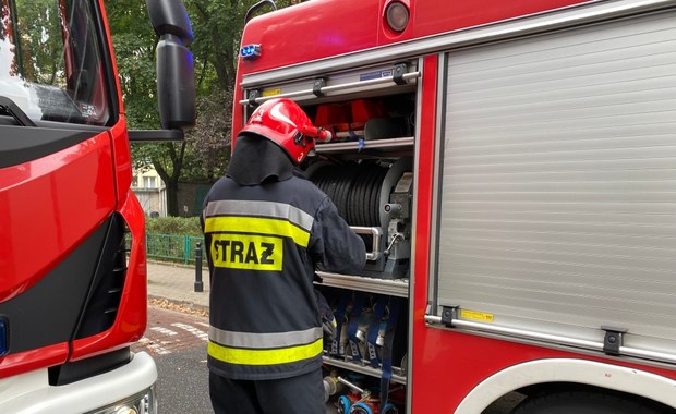 Pożar wysypiska śmieci w Rawiczu. W akcji 130 strażaków