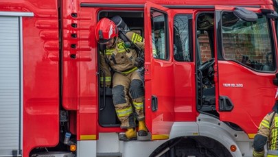 Pożar zabytkowego, XVIII-wiecznego pałacu w Lubuskiem