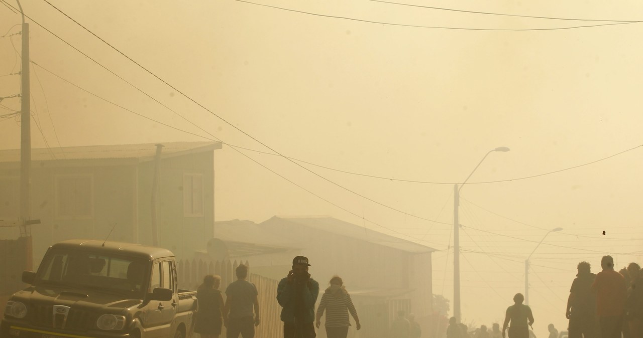 Pożar zagraża Valparaiso