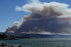 Pożar zagraża Valparaiso