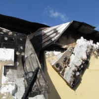 Pożar zakładu dziewiarskiego w Ozorkowie