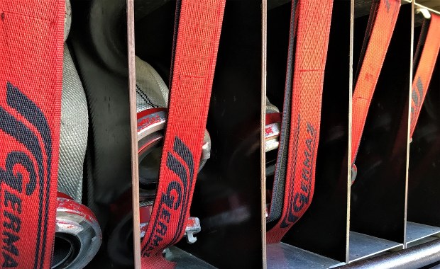 Pożar zakładu pogrzebowego w Rudzie Śląskiej