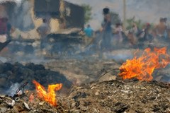 Pożar zniszczył obóz romskich uchodźców w Czarnogórze