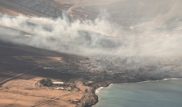 Pożary na Hawajach /CARTER BARTO /PAP/EPA
