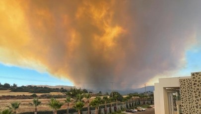 Pożary na Rodos. Polscy turyści ewakuowani