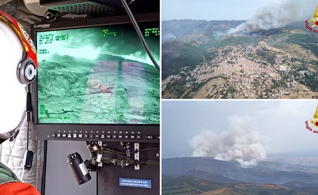 Pożary na Sardynii. Włosi proszą o pomoc 