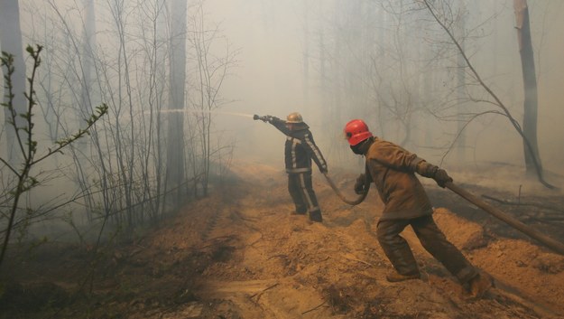 Pożary na Ukrainie / 	STR   /PAP/EPA