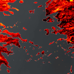 Pożary w Grecji i Turcji - piekło widziane z satelity