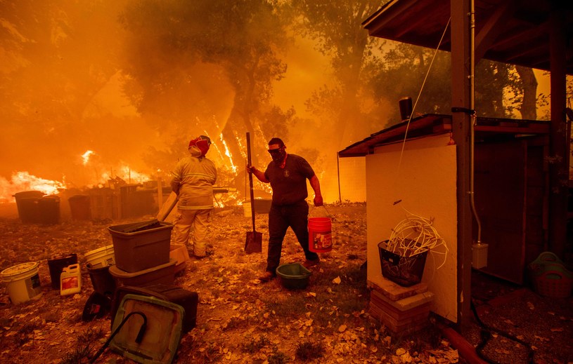 Pożary w Kalifornii /AFP