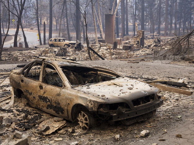 Pożary w Kalifornii /PETER DaSILVA /PAP/EPA