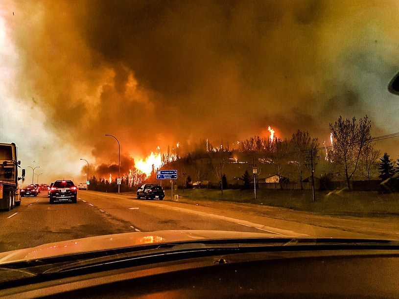 Pożary w Kanadzie /PAP/EPA