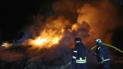 Pożary w mieście. Atak niedaleko polskiej granicy