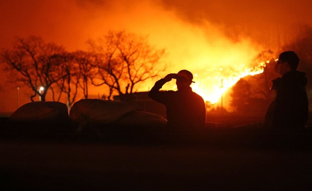 Pożary większe niż w Los Angeles. Korea Południowa w ogniu