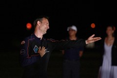 Pożegnanie astronautów z bliskimi