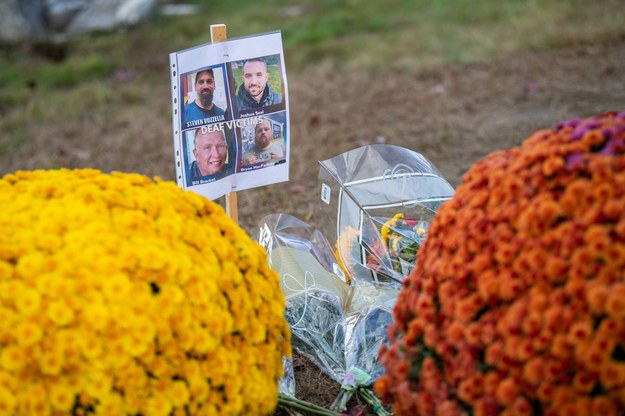 Pożegnanie ofiar strzelaniny w Maine /AMANDA SAGBA /PAP/EPA